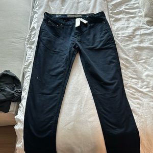NWT - 33x30 banana republic men’s travel jeans athletic fit true navy BRAND NEW